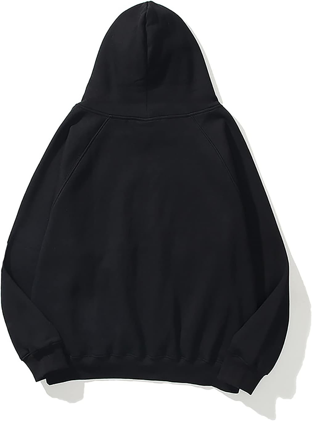 Women Loose Fleece Hoodie Kangaroo Pocket Pullover