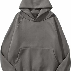 Unisex Fleece Pullover Hoodie Casual Athletic Sweatshirt