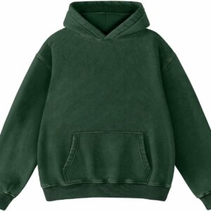 Men Acid Wash Super Soft Oversized Pullover Hoodie