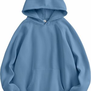Women Oversized Fleece Long Sleeve Pullover Sweatshirt