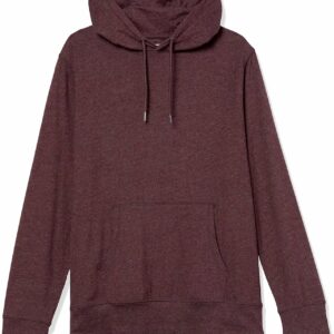 Men Lightweight Jersey Pullover Hoodie Soft Regular Fit